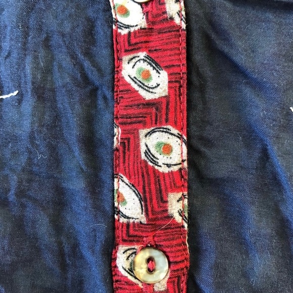 Anthropologie Floral Embroidered Sleeveless Blouse - Picture 4 of 5